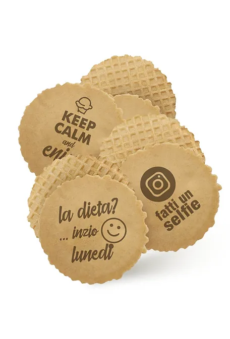 BISCOTALK - Dischetti in cialda - Coni Perfetto