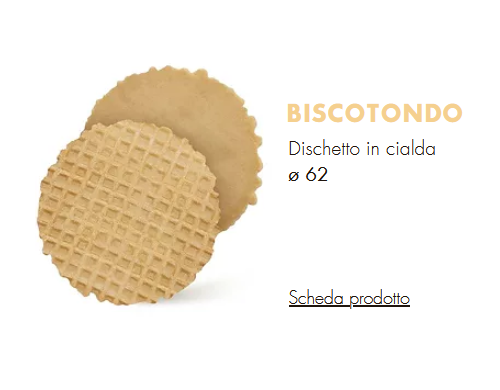 Biscotondo - Coni Perfetto