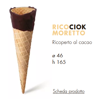 Ricociok Moretto - Coni Perfetto