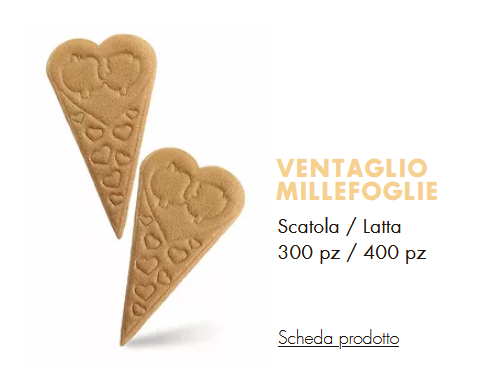 VENTAGLIO MILLEFOGLIE - Coni Perfetto