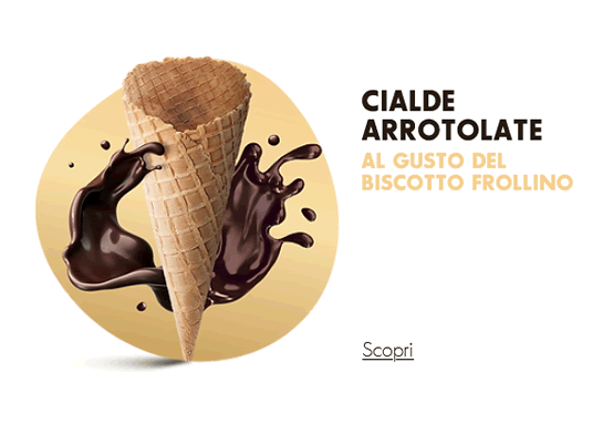 Cialde Arrotolate - Coni Perfetto