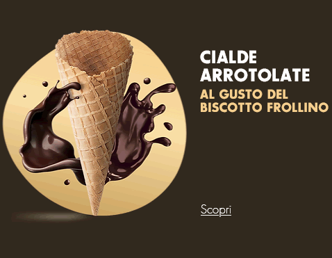 Cialde Arrotolate - Coni Perfetto